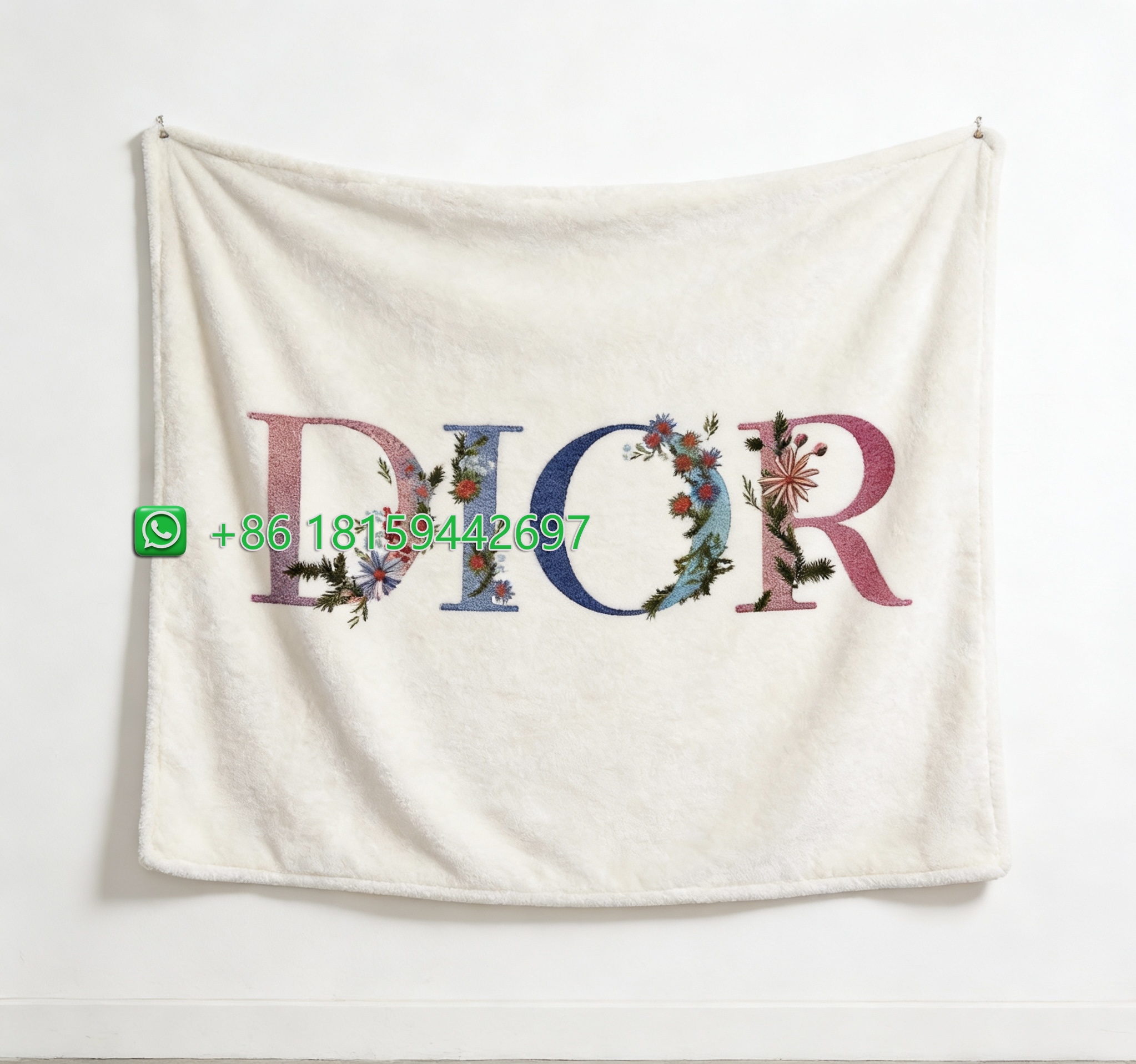 Dior Throw Blankets